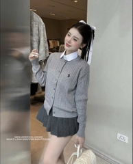 Áo kiểu len ngựa thừng trơn