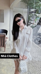 Set sơ mi tay dài + cv tầng