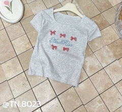 Áo thun ôm bayby tee tay ngắn
