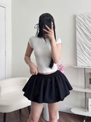 Chân váy ngắn tùng xoè