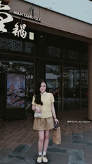 Áo len tay cộc thừng ngựa túi