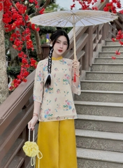 Bộ lam đi chùa cao cấp nhiều mẫu