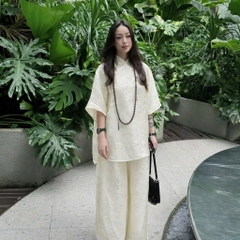 Đồ lam tơ tầm cổ tàu nút bọc
