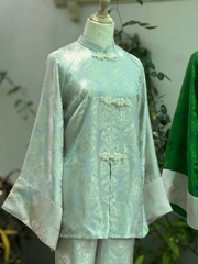 Đồ lam gấm cổ tàu khuy hoa
