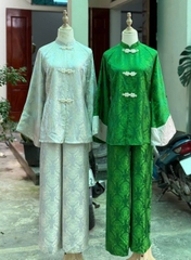 Đồ lam gấm cổ tàu khuy hoa