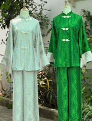 Đồ lam gấm cổ tàu khuy hoa