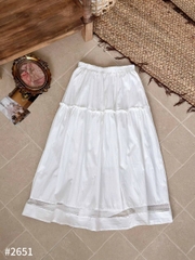 Chân váy trắng 2655