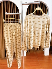 Bộ tay dài hình gấu