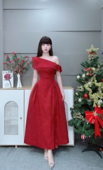Đầm chéo vai big size LS33175