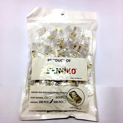 Hạt mạng dây thoại AMP RJ11 ( 100 chiếc/túi)