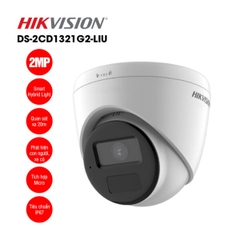 Camera Hikvision DS-2CD1321G2-LIU, IP Dome 2MP, H.265+, Micro