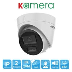 Camera Hikvision DS-2CD1321G2-LIU, IP Dome 2MP, H.265+, Micro