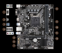 Mainboard Gigabyte H510M-H V2