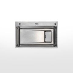 Chậu rửa chén 1 hố Inox 304 hạn chế trầy xước kích thước 77 cm SILVER MS7750SI