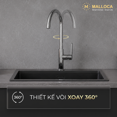 Thiết kế vòi xoay 360 độ