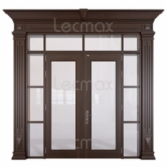 Cửa Thép Vân Gỗ LM414