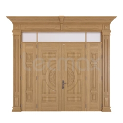 Cửa Thép Vân Gỗ LM513