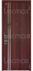Cửa Thép Vân Gỗ 1 Cánh - LM107