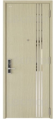 Cửa Thép Vân Gỗ 1 Cánh - LM104