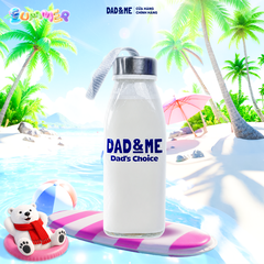 BÌNH THỦY TINH DAD & ME 350ML CTT350