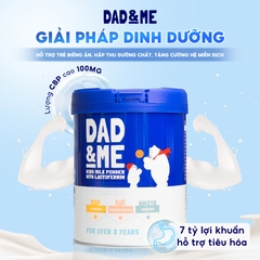 [New Zealand] Sữa Dad and Me CBP(800g) - Tăng Đề Kháng & Chiều Cao Vượt Trội Cho Bé Trên 3 Tuổi | Cam Kết Chính Hãng