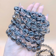 Vòng thạch anh tóc đen 5A