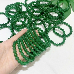 Vòng tay Thạch Anh dâu tây xanh 5A 9mm