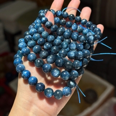 Vòng Kyanite (Sapphire nước) màu xanh đậm cực đẹp