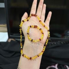 Bộ hổ phách em bé