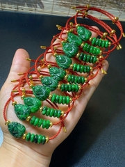 Vòng hồ ly chúa mix ngũ điếu lên cáp