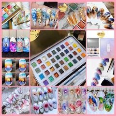 SET MÀU NƯỚC,GEL NƯỚC