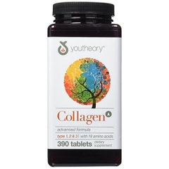 Viên uống hỗ trợ bổ sung Collagen Youtheory 390 viên - Hạn chế lão hóa