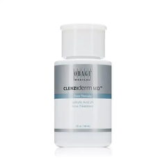 Dung dịch tẩy da chết, ngừa mụn chứa BHA Obagi Clenziderm MD Pore Therapy