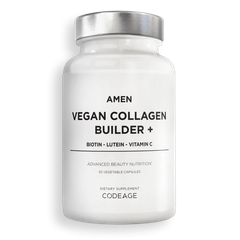 Viên uống thuần chay trẻ hóa da, tăng sinh collagen, dưỡng sáng đều màu da, nuôi tóc chắc khỏe Codeage Amen Vegan Collagen Builder