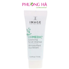 (Size mini) Gel rửa mặt cân bằng da Image ORMEDIC Balancing Facial Cleanser 7.4ml