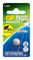 Pin GP Silver Oxide Button 357 (SR44) (vỉ 1 viên)