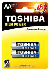 Pin kiềm AA Toshiba Alkaline LR6GCP-2B (vỉ 2 viên)