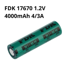 Pin sạc Ni-MH FDK 17670 4000mAh 4/3A 1.2V