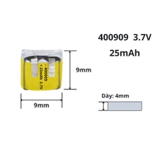 Pin Li-Po 3.7V 400808 400909 420909 401010 401012