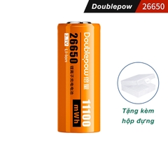 Pin sạc 26650 Doublepow Lithium 3.7V