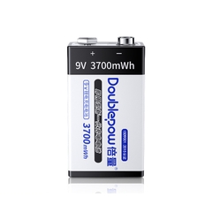 Pin sạc 9V Doublepow Lithium 3700mWh (1000mAh)
