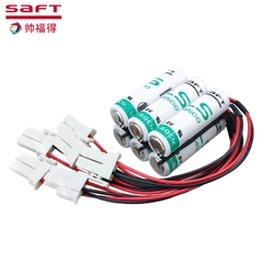 Pin SAFT LS14500 3.6V Bộ 6 viên nối giắc 6LS14500