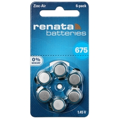 Pin RENATA PR44 / A675 (vỉ 6 viên)