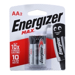 Pin kiềm AA ENERGIZER MAX E91 BP2 AA2 (VỈ 2 VIÊN)
