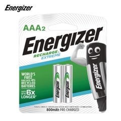 Pin sạc AAA Ni-MH ENERGIZER 800mAh AAA2 (VỈ 2 VIÊN)
