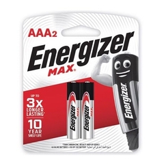 Pin kiềm AAA ENERGIZER MAX E92 BP2 AAA2 (VỈ 2 VIÊN)