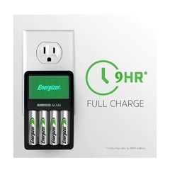 Bộ sạc pin ENERGIZER CHVCM4( Kèm 4 pin sạc AA 2000mAh)