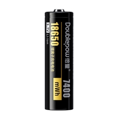 Pin sạc 18650 Doublepow Lithium 3.7V 2000mAh