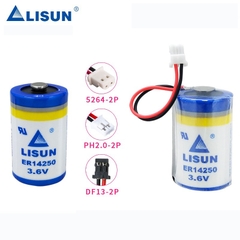 Pin Lisun ER14250 3.6V 1/2AA 1200mAh nối giắc
