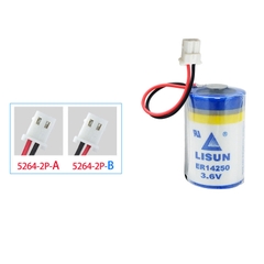 Pin Lisun ER14250 3.6V 1/2AA 1200mAh nối giắc